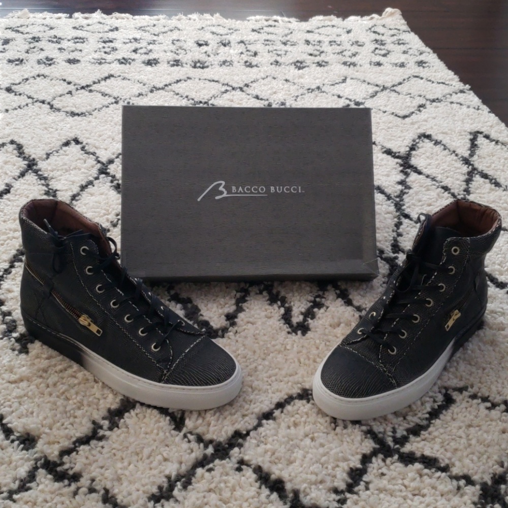 💕HP💕 BNIB Bacco Bucci Mens Hightops